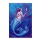 Stupell Industries Jewel Bedecked Mermaid & Seahorse Canvas, design by Rachel Anderson